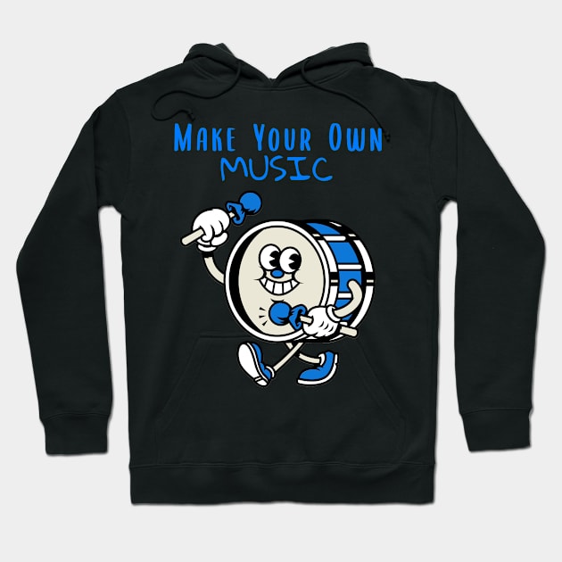 Make Your Own Music Hoodie by Malficious Designs